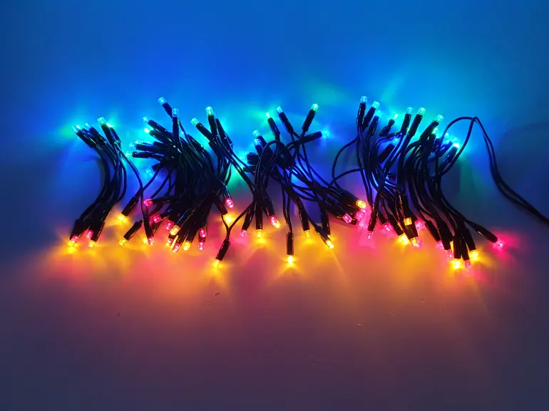 Karácsonyi fények LED 100l 652/21 zew. Multi