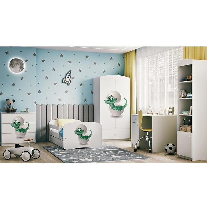 Komód gyermek számára Babydreams fehér – Dino