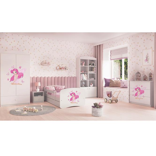 Komód gyermek számára Babydreams fehér – Tündér1