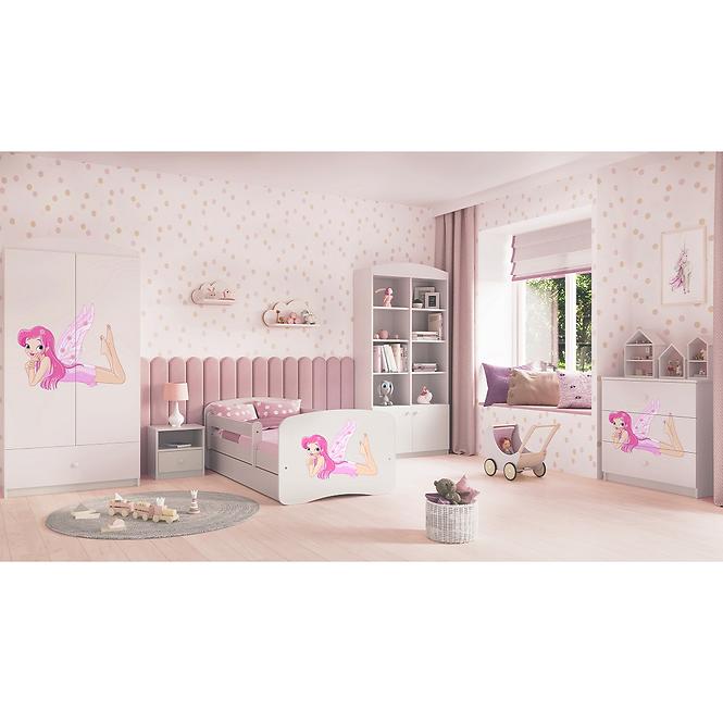 Komód gyermek számára Babydreams fehér – Tündér2