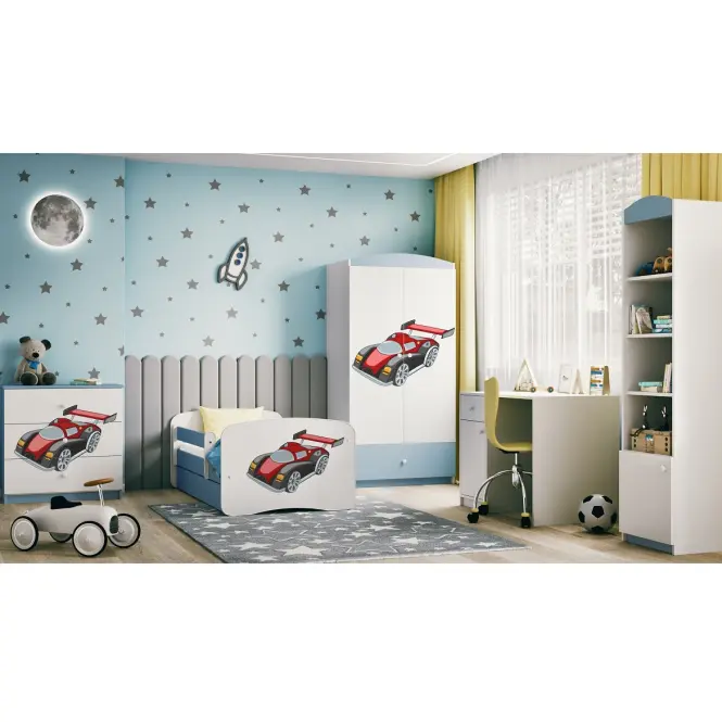 Komód Detsko számára Babydreams Kék– Auto,6