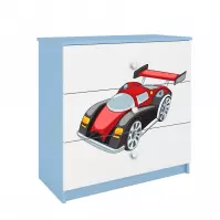 Komód Detsko számára Babydreams Kék– Auto