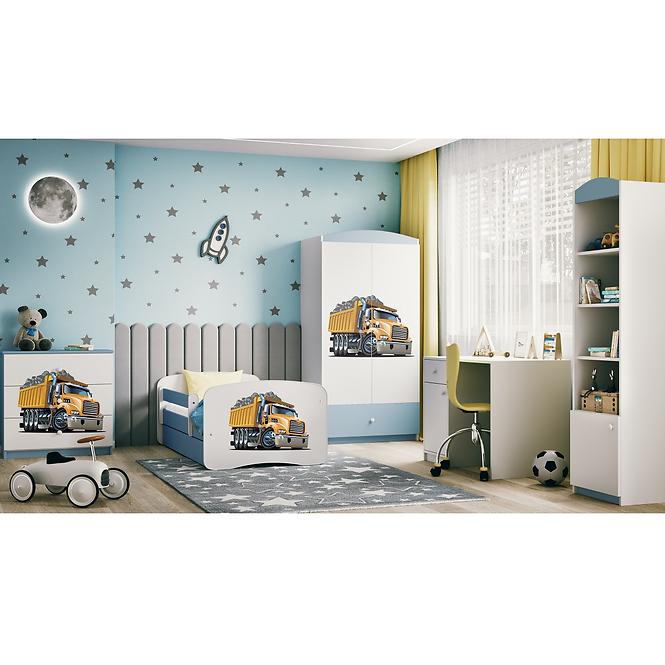 Komód gyermek számára Babydreams Kék– kamion