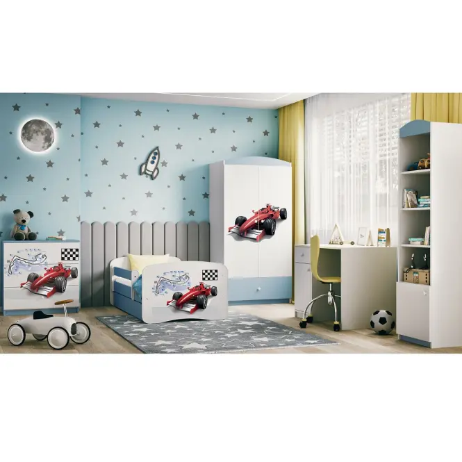 Komód gyermek számára Babydreams Kék– versenyző
