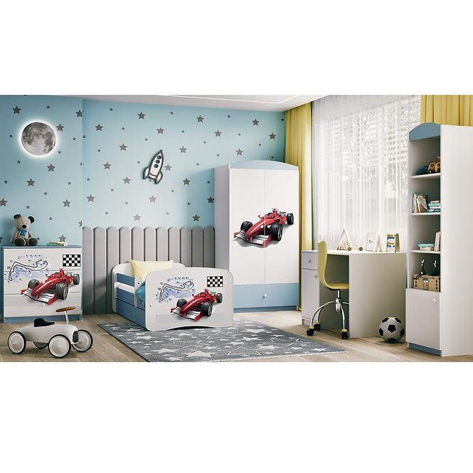 Komód gyermek számára Babydreams Kék– versenyző,6