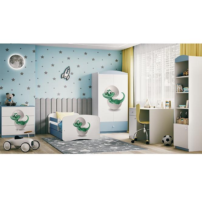 Komód gyermek számára Babydreams Kék– Dino
