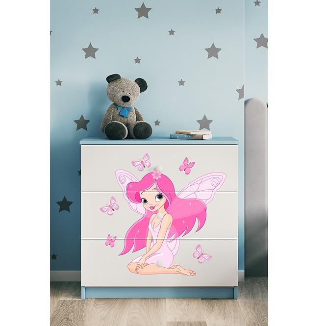 Komód gyermek számára Babydreams Kék– Tündér1,5