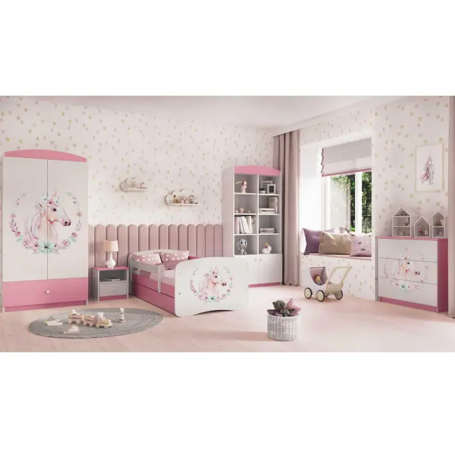 Komód gyermek számára Babydreams Rózsaszín – ló