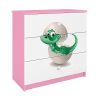 Komód gyermek számára Babydreams Rózsaszín – Dino
