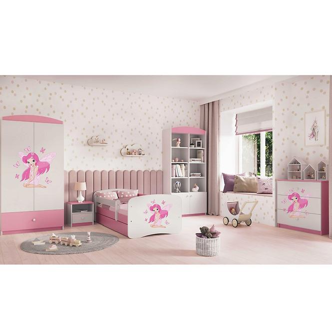 Komód gyermek számára Babydreams Rózsaszín – Tündér 1