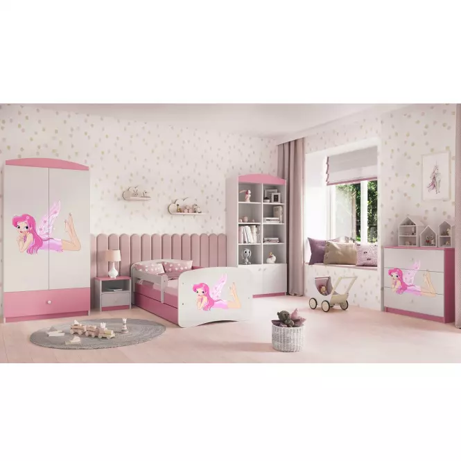 Komód gyermek számára Babydreams Rózsaszín – Tündér 2