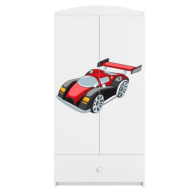 Szekrény Babydreams fehér – Auto