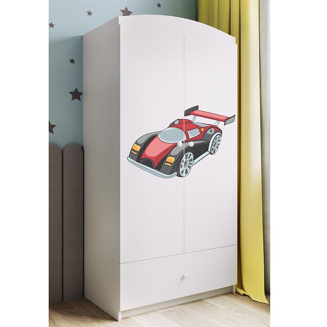 Szekrény Babydreams fehér – Auto