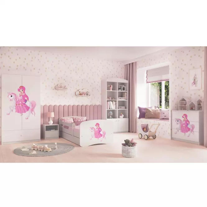 Szekrény Babydreams fehér – Hercegnő 1