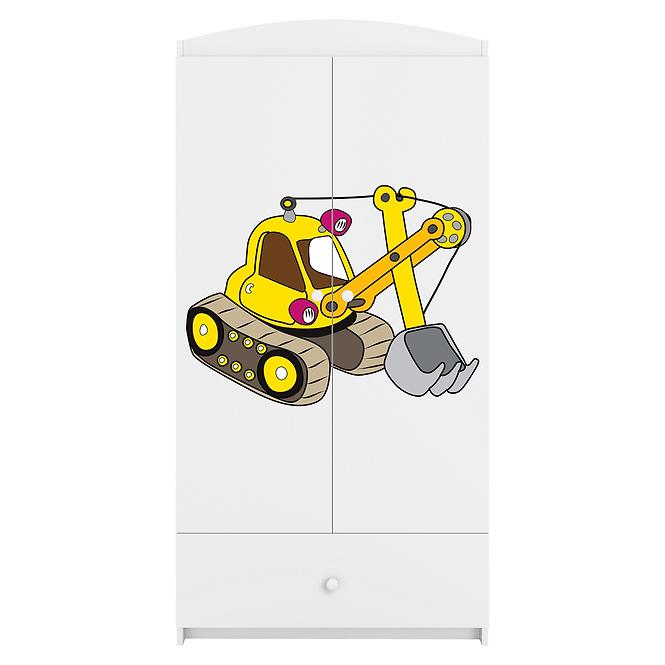 Szekrény Babydreams fehér – Kotrógép,5