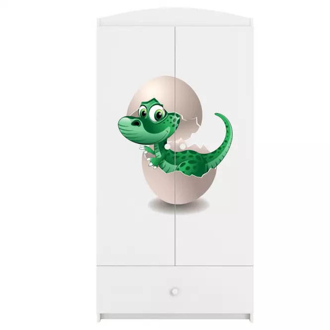 Szekrény Babydreams fehér – Dino,4
