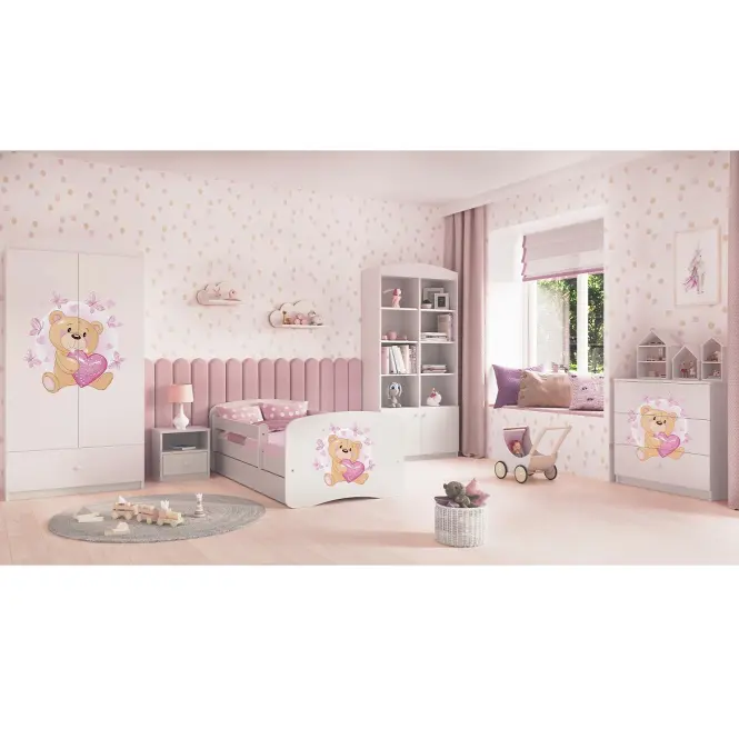 Szekrény Babydreams fehér – Medve Pillangó,8