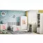 Szekrény Babydreams fehér – Medve Pillangó,9