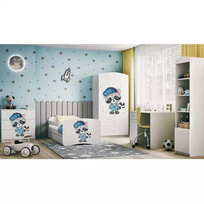 Szekrény Babydreams fehér – Mosómedve