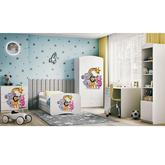 Szekrény Babydreams fehér – Zoo