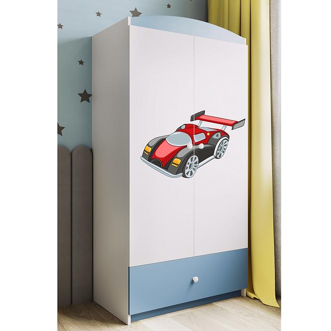 Szekrény Babydreams Kék – Auto,6