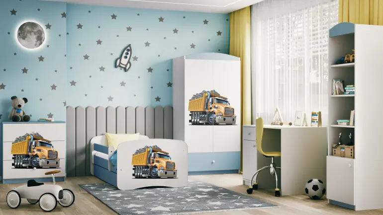 Szekrény Babydreams Kék – kamion,7