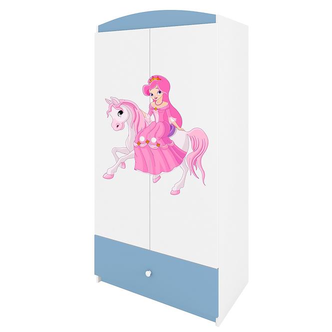 Szekrény Babydreams Kék – Hercegnő 1