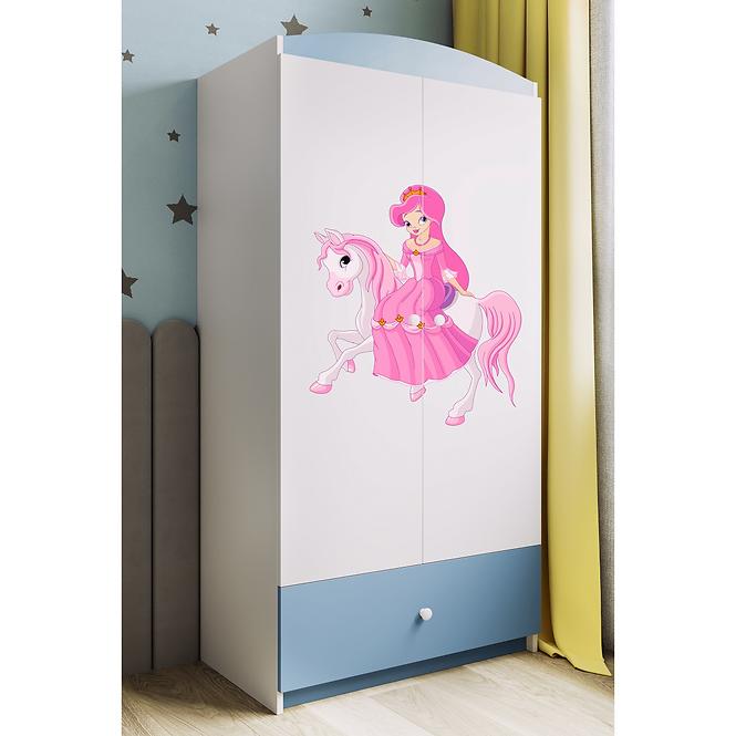 Szekrény Babydreams Kék – Hercegnő 1