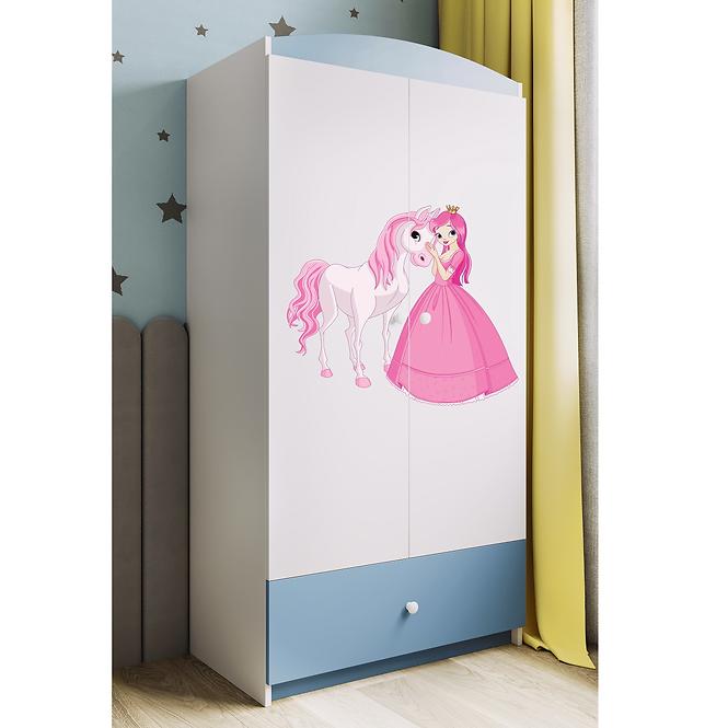 Szekrény Babydreams Kék – Hercegnő 2