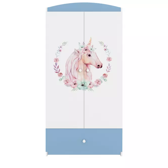 Szekrény Babydreams Kék – Ló