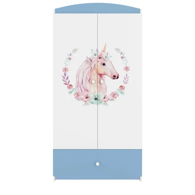 Szekrény Babydreams Kék – Ló,4