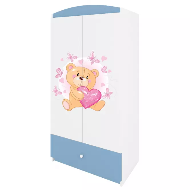 Szekrény Babydreams Kék – Medve Pillangó