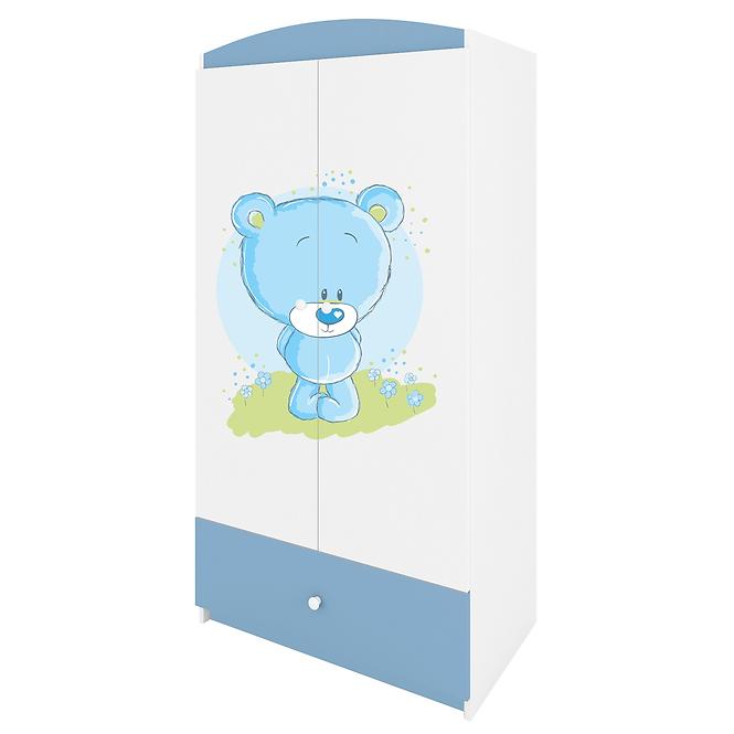 Szekrény Babydreams Kék – Medve Kék