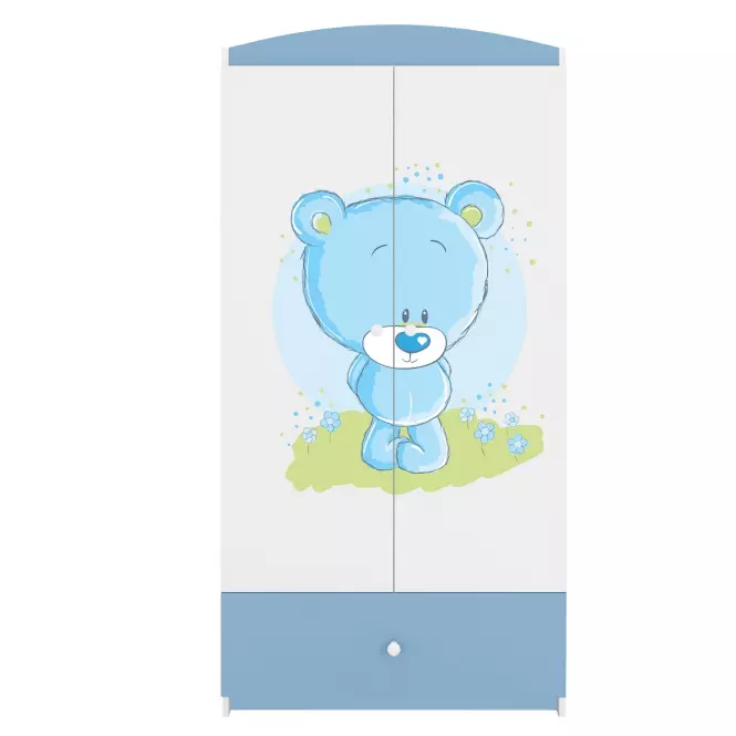 Szekrény Babydreams Kék – Medve Kék,5