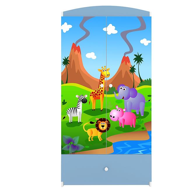 Szekrény Babydreams Kék – Safari
