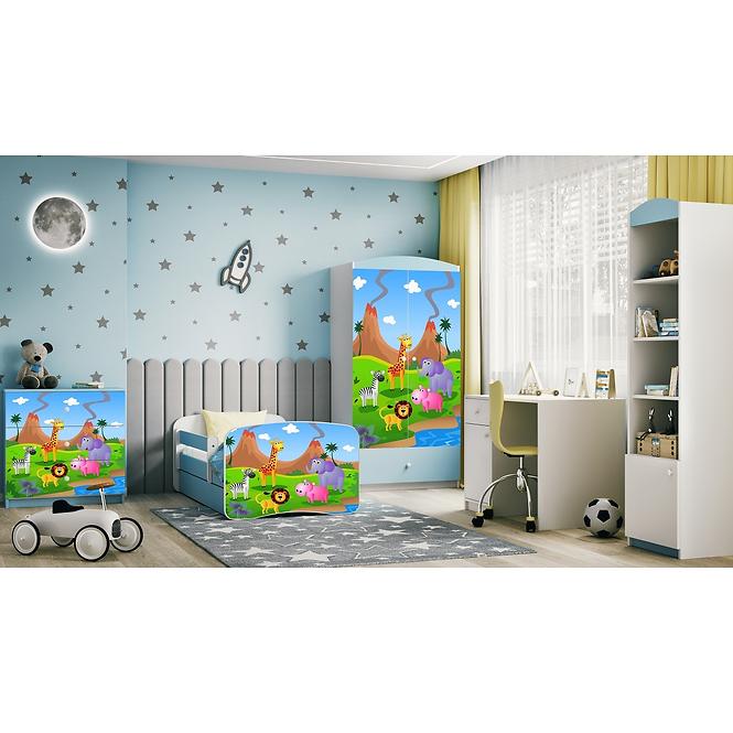 Szekrény Babydreams Kék – Safari