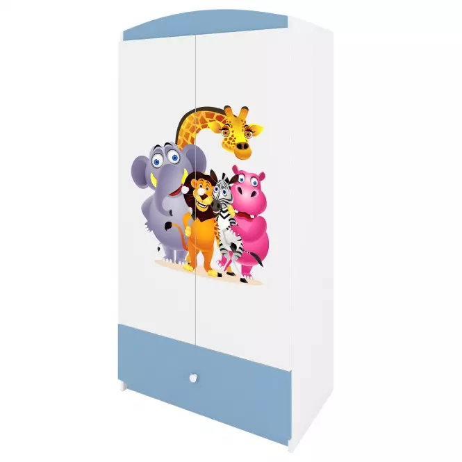 Szekrény Babydreams Kék – Zoo,4