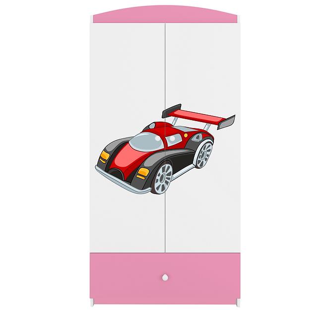 Szekrény Babydreams Rózsaszín – Auto