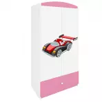 Szekrény Babydreams Rózsaszín – Auto