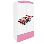 Szekrény Babydreams Rózsaszín – Auto