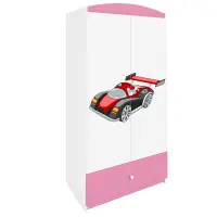 Szekrény Babydreams Rózsaszín – Auto