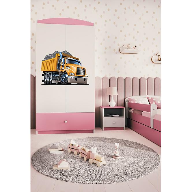 Szekrény Babydreams Rózsaszín – kamion