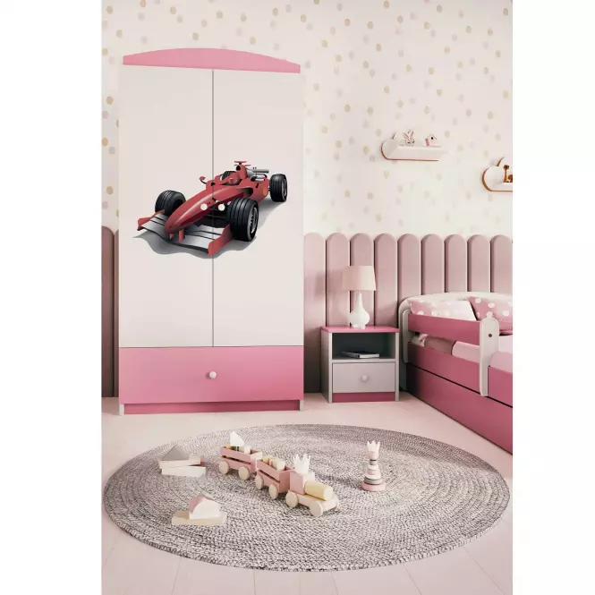 Szekrény Babydreams Rózsaszín – versenyző