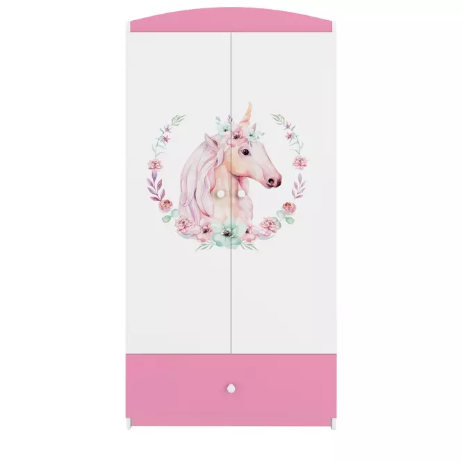 Szekrény Babydreams Rózsaszín – Ló