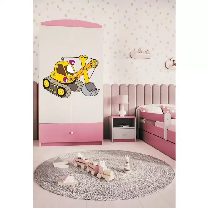Szekrény Babydreams Rózsaszín – Kotrógép