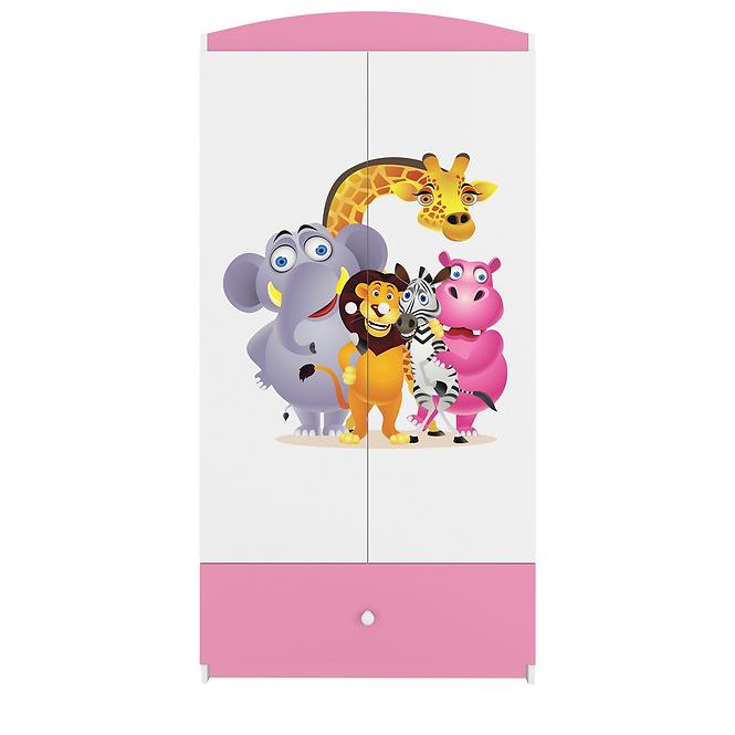 Szekrény Babydreams Rózsaszín – Zoo