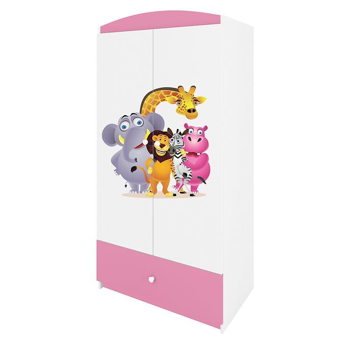 Szekrény Babydreams Rózsaszín – Zoo