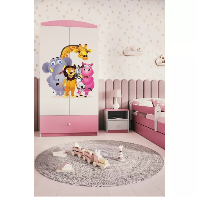 Szekrény Babydreams Rózsaszín – Zoo