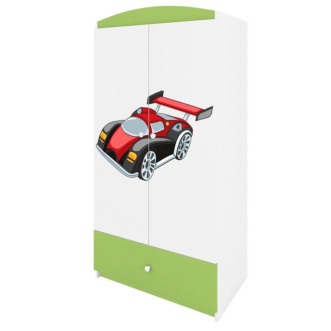 Szekrény Babydreams Zöld – Auto