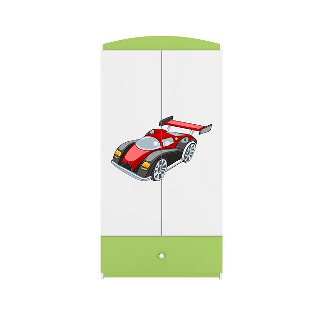 Szekrény Babydreams Zöld – Auto